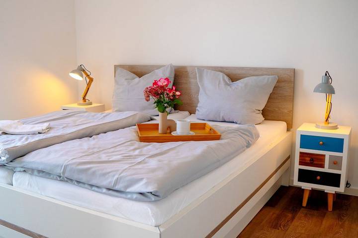 Ferienwohnung für 4 Personen, mit Balkon und Sauna sowie Ausblick in Schillig - 4