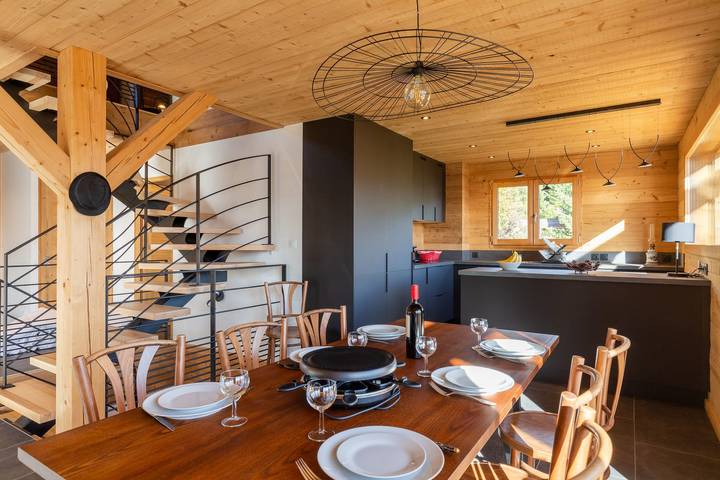 Chalet "Lucyvon" exceptional view in Manigod, Región de Annecy