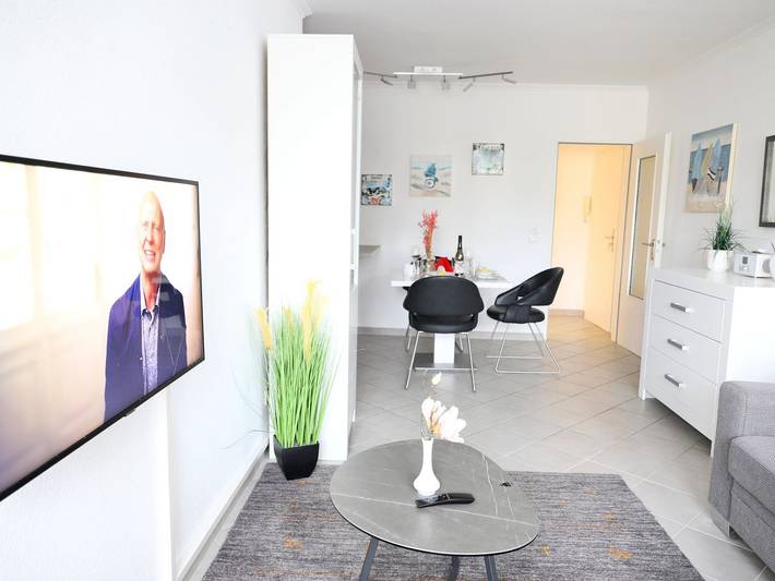 Ganze Wohnung, Zentrales 2-Zimmer-Appartement „Strandburg“ in Westerland – nah zum Strand in Westerland, Sylt (Gemeinde)