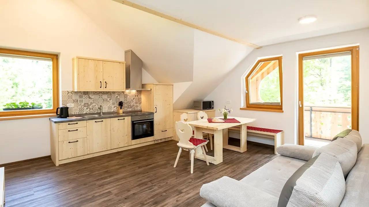 Geheel vakantieappartement, Ferienwohnung für 6 Personen (61 m²) in Bohinjsko Jez in Bohinj, Nationaal park Triglav