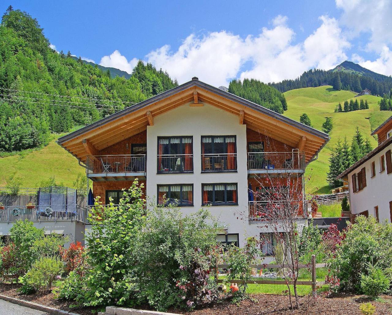 Geheel vakantieappartement, Appartement voor 8 personen ca. 90 qm in Schröcken, Vorarlberg (Lech en omgeving) in Schröcken, Bregenzerwoud