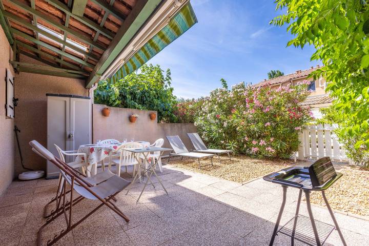 Maison de vacances pour 4 personnes, avec Jardin et Piscine