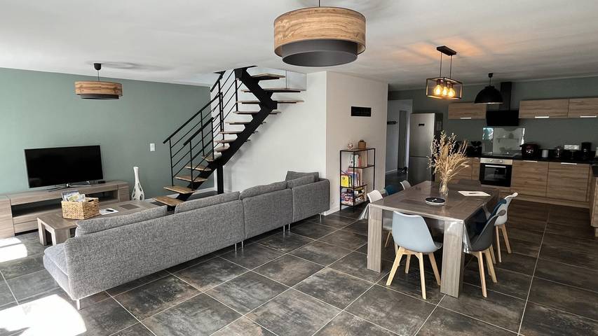 Gîte pour 6 personnes, avec Jardin dans Tressignaux