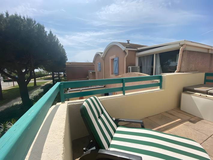 Maison de vacances pour 7 personnes, avec Balcon à Gruissan