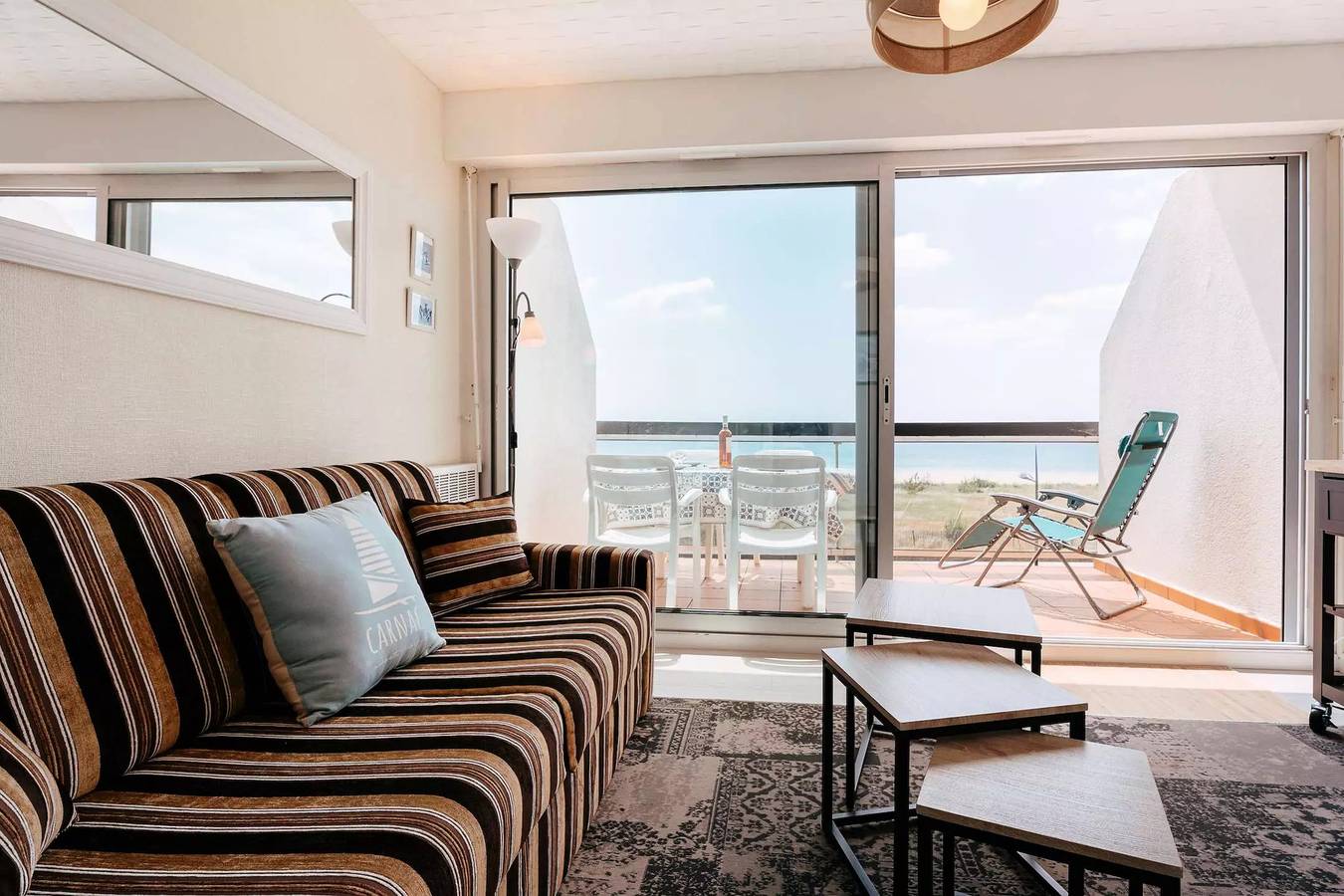 Ganzes Studio, Carnac - Kabinenstudio - 20m2 - Meerblick in Carnac Plage, Carnac