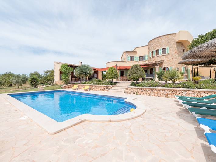Finca für 10 Personen, mit Balkon und Garten