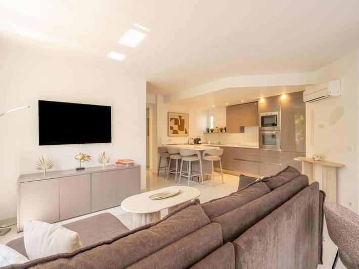 Apartamento entero, Apartamento con aire acondicionado, 2 habitaciones/6 personas, vistas al mar - St-Tropez in Saint-Tropez, Costa mediterránea (Francia)