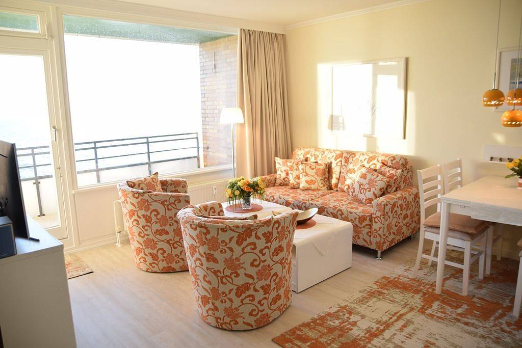 Ganze Wohnung, Komfort-Appartement direkt am Meer mit Panoramablick und Garage in List in List (Sylt), Sylt