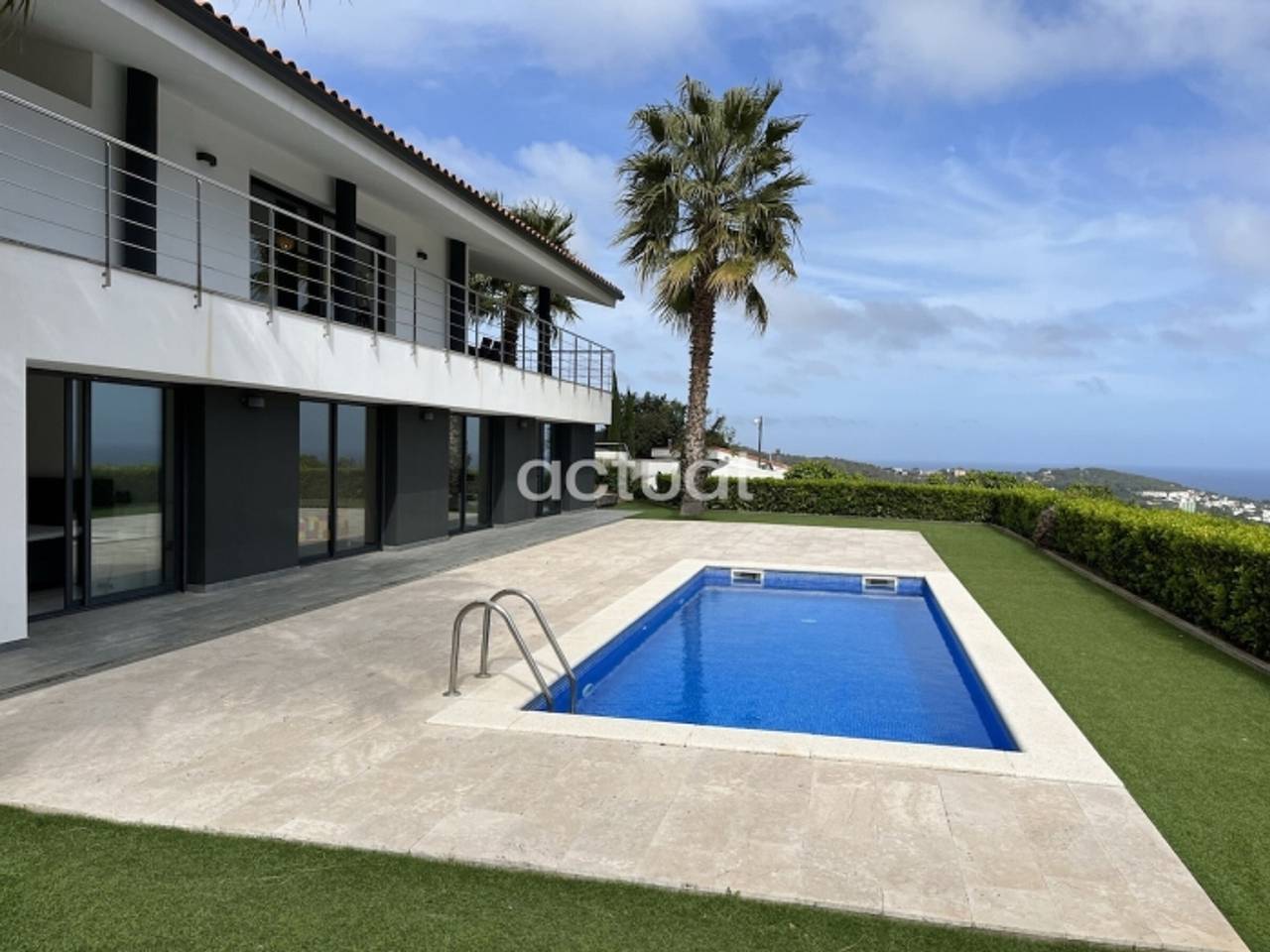 Haus mit privatem Pool, Klimaanlage und Parkplatz in Platja d'Aro in Platja d'Aro, Costa Brava