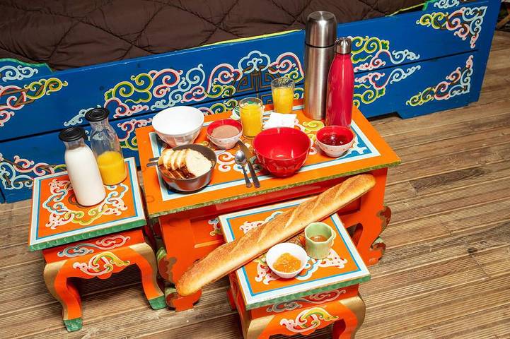 Chalet für 4 Personen, mit Garten