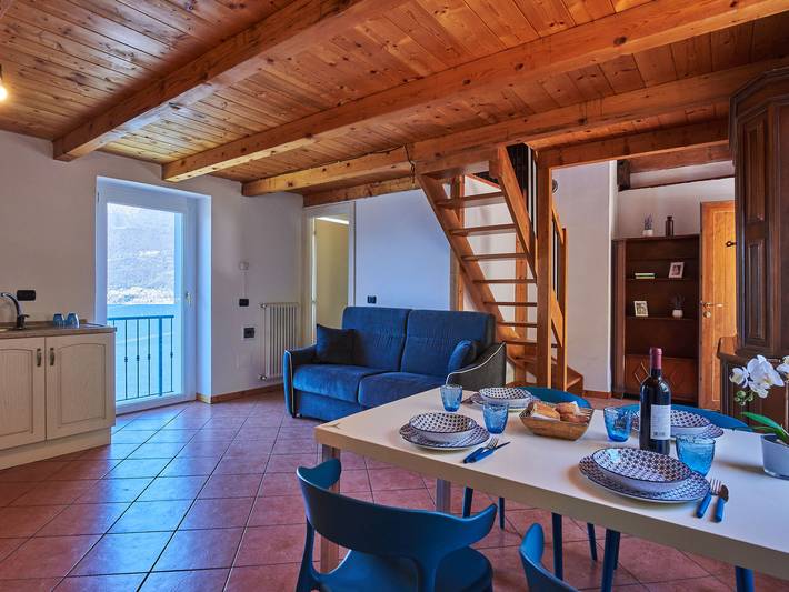 Ferienwohnung für 4 Personen, mit Garten und Terrasse sowie Seeblick, mit Haustier am Comer See - 2