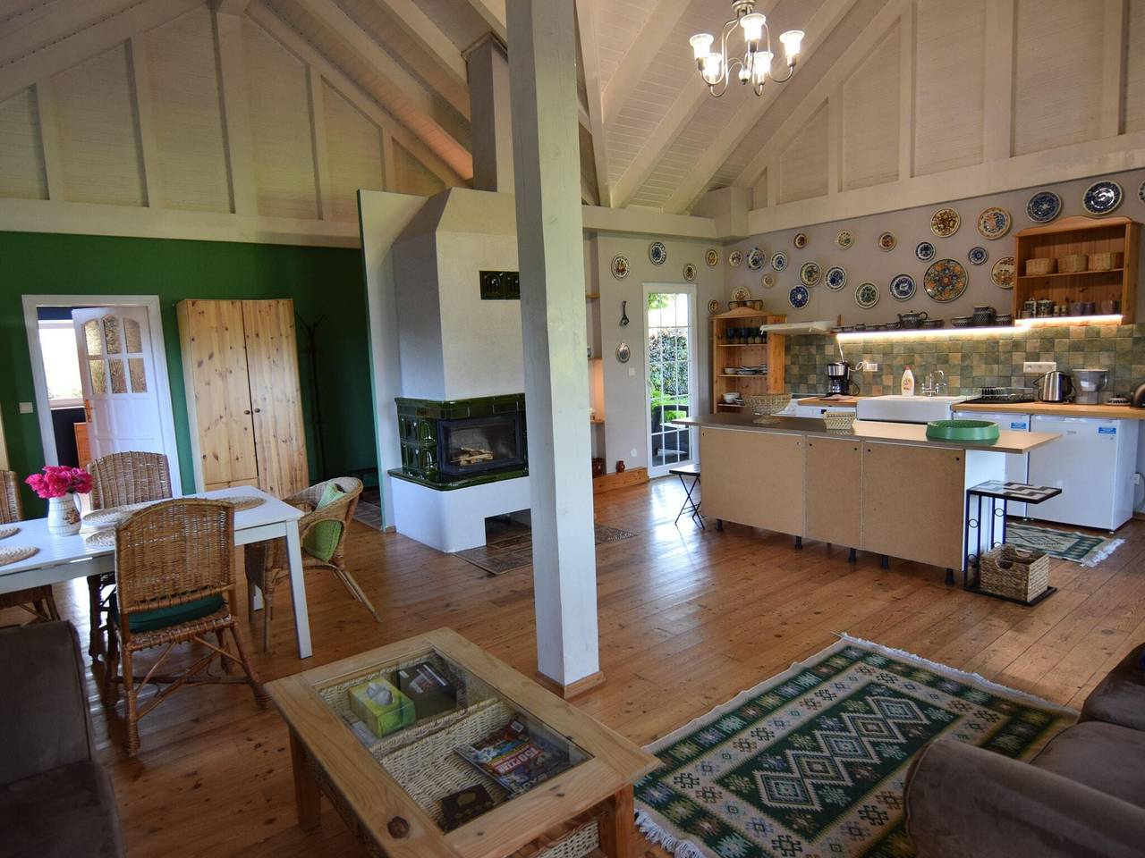 Casa junto al lago con playa privada, jacuzzi in powiat wejherowski