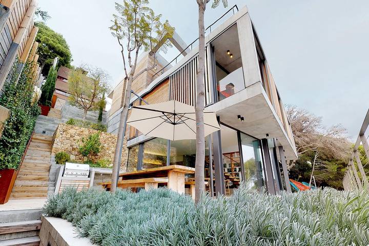 Villa pour 8 personnes, avec balcon et jardin à Tamariu - 4