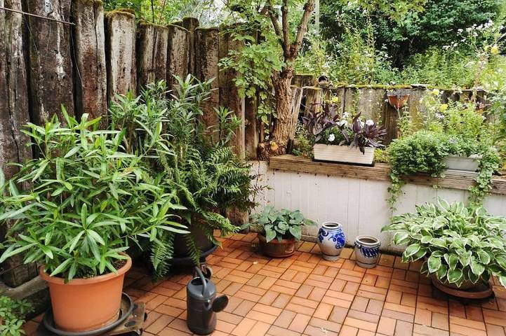Ferienwohnung für 5 Personen, mit Garten