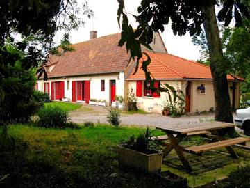 Chambre d’hôte pour 3 personnes, avec jardin à Ardres
