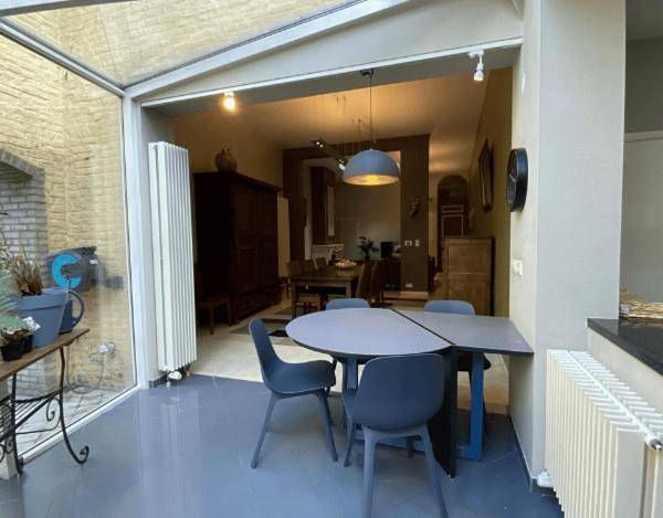 Geheel appartement, Vakantieappartement voor 5 personen met uitzicht in Brugge, West-Vlaanderen