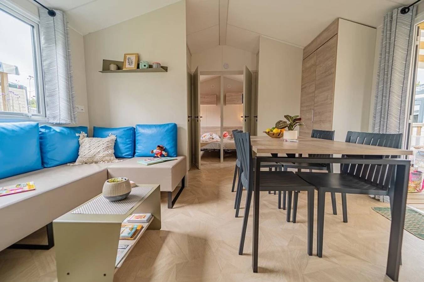 Zecamping 5* 1km plage parc aquatique chiens acceptés locatif Tv Bbq in Brem-sur-Mer, Loire-Tal