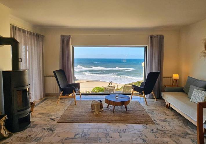 Casa de férias para 6 pessoas, com vista e varanda e ainda vista para o lago em Marinha Grande