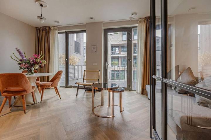 Vakantieappartement voor 4 personen, met terras in Amsterdam-Noord