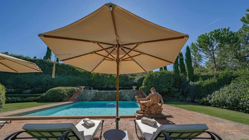 Location de vacances pour 6 personnes, avec terrasse, animaux acceptés à Greve In Chianti - 4