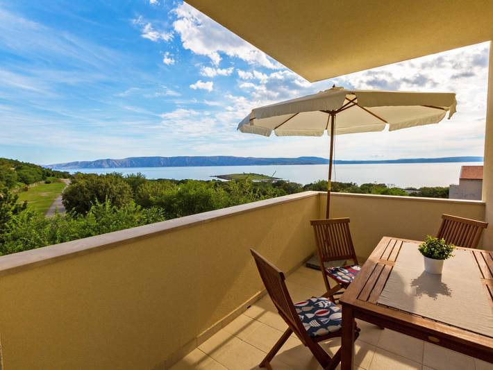 Ferienwohnung für 6 Personen, mit Balkon - 1