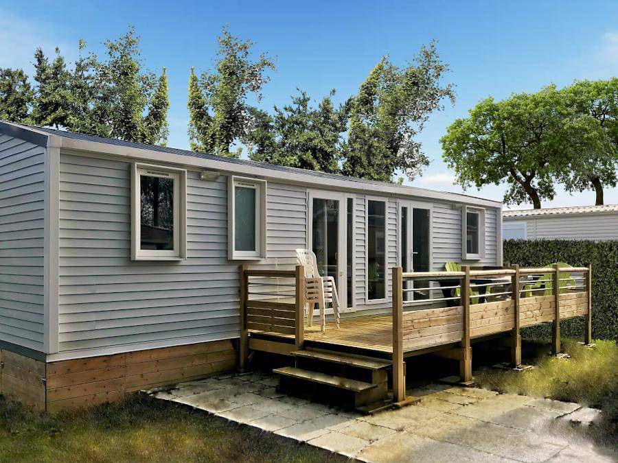 Camping Du Pre Des Moines - Mobilheim 2 personen - Jasmin - 3 Schlafzimmer in Gouvieux, Oise