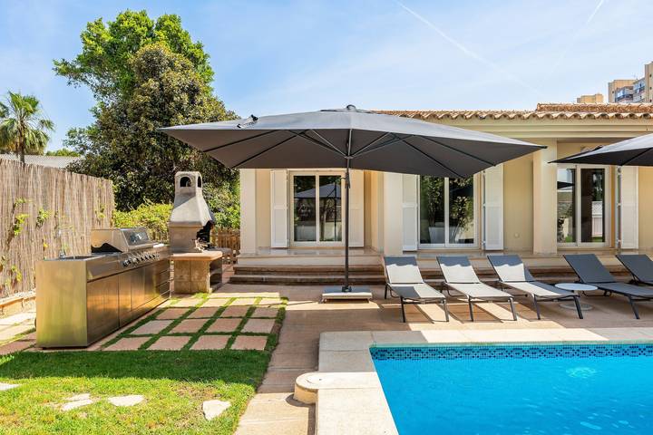Ferienhaus für 6 Personen, mit Balkon und Garten in Palma - 3