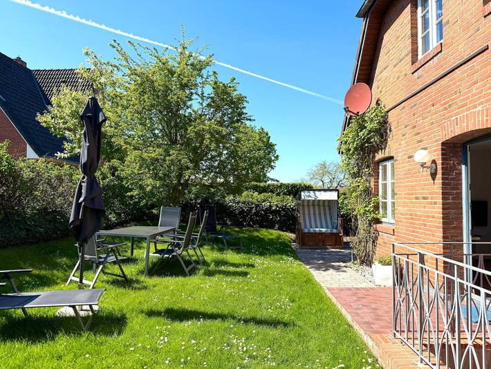 Ferienhaus für 4 Personen, mit Terrasse und Sauna sowie Garten, mit Haustier in Wrixum