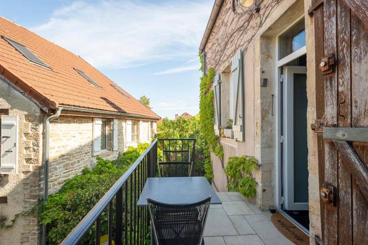 Gîte pour 3 personnes, avec Balcon et Terrasse à Talant