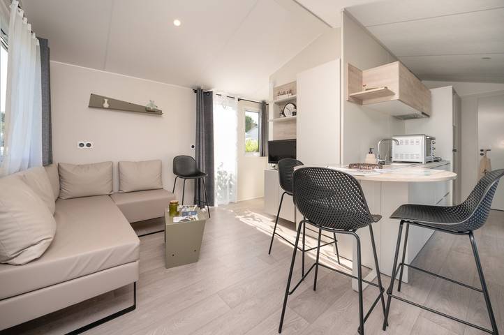 Bungalow para 4 personas, con Jardín