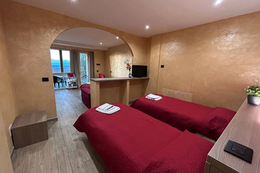 \"Barolo\" room in the Langhe Unesco hills, overlooking Alba in Rodello, Langhe