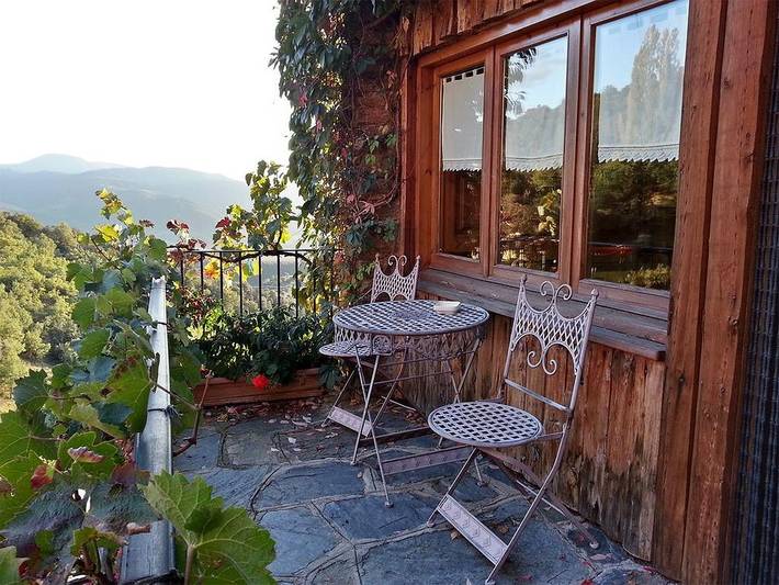 Casa rural con piscina para 5 personas, con jardín además de piscina y balcón en Pirineo Catalan - 4