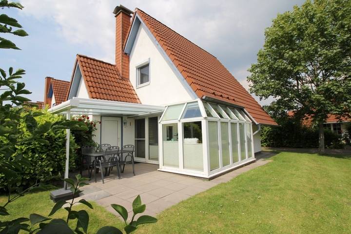 Ferienhaus für 5 Personen, mit Garten und Terrasse, mit Haustier