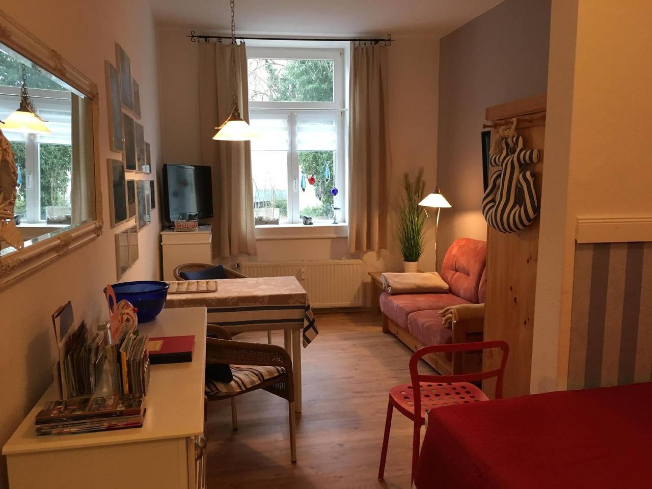 Ganze Wohnung, Appartement in Wismar mit Terrasse und Garten in Wismar, Nordwestmecklenburg (Wismar und Umgebung)