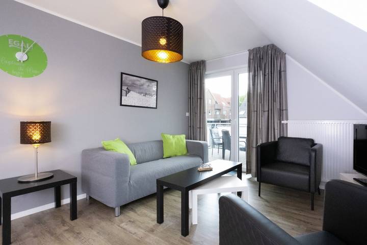 Appartement de vacances entier, *Neu* Fewo No. 4 Friesenhuus Carolinensiel mit großem Balkon und Fahrradgarage in top Lage in Carolinensiel-Harlesiel, Wittmund