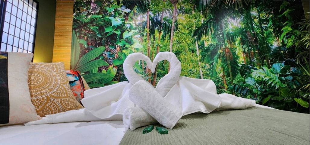 Studio für 2 Personen, mit Garten in den USA