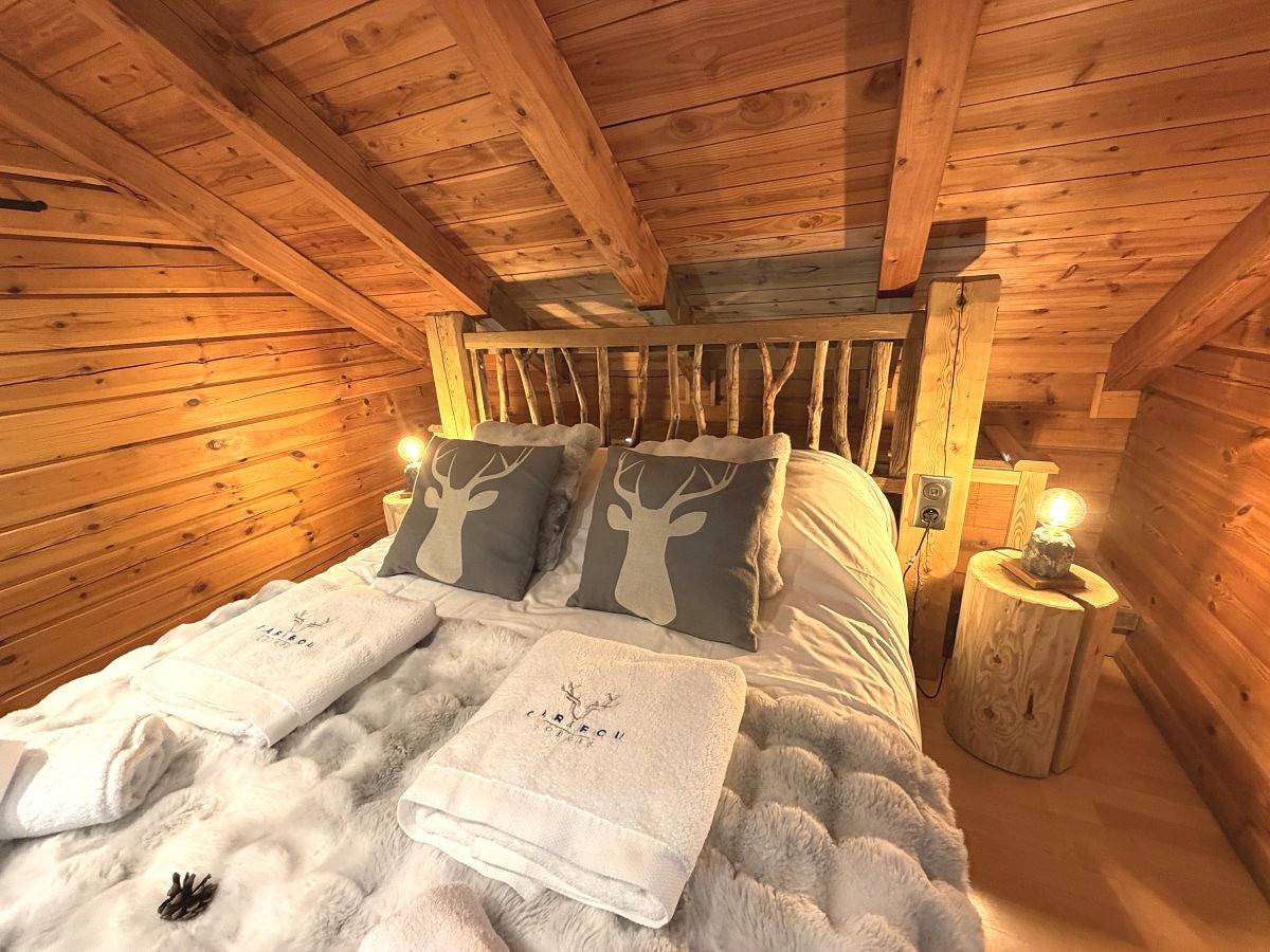 Le Renne  Chalet en bois au calme avec Spa Jacuzzi in La Bresse, Parc naturel régional des Ballons des Vosges