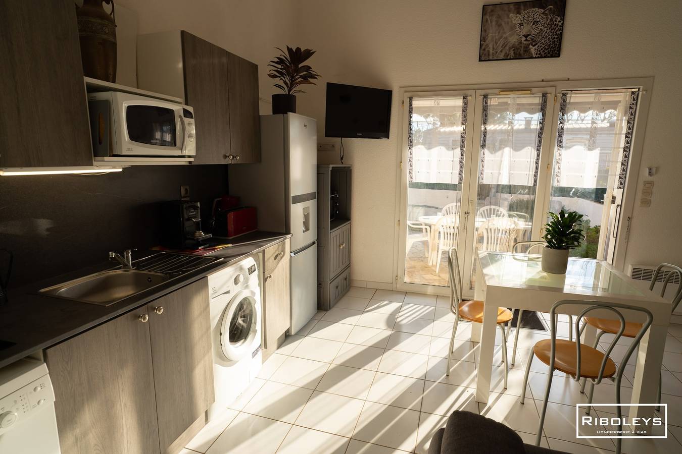 Riboleys – Klimatisiertes Haus 500 m vom Meer in Vias Plage, Vias