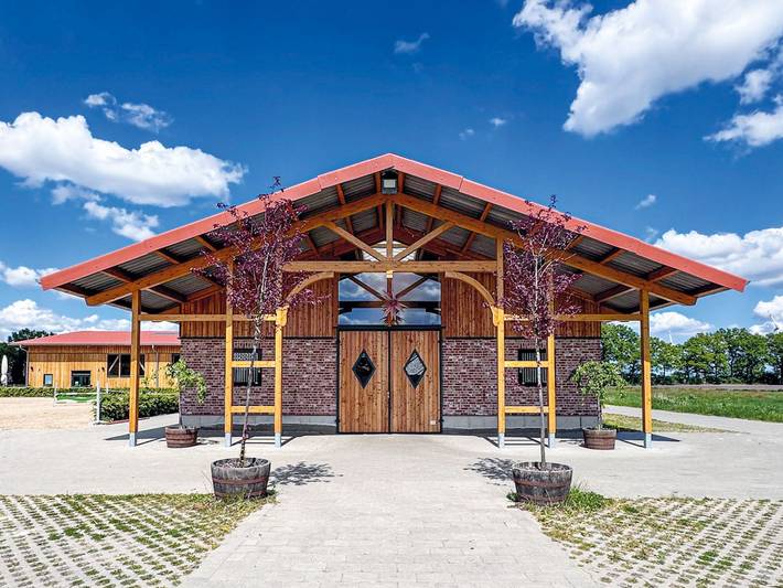 Ferienhaus für 4 Personen, mit Garten und Ausblick in Saterland