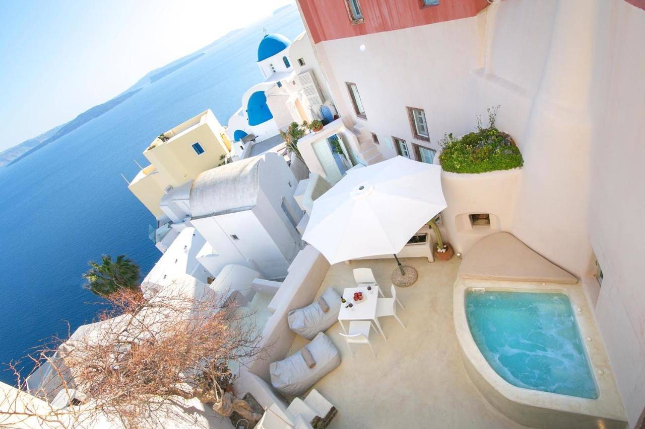 Appartement entier, Opsis Cave House in Ormos Ammoudiou, Oia