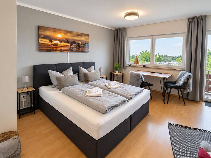 Ganze Wohnung, Fewo Seequartiere – Auszeit mit Seeblick und Infrarotsauna in Daisendorf, Region Bodensee-Oberschwaben