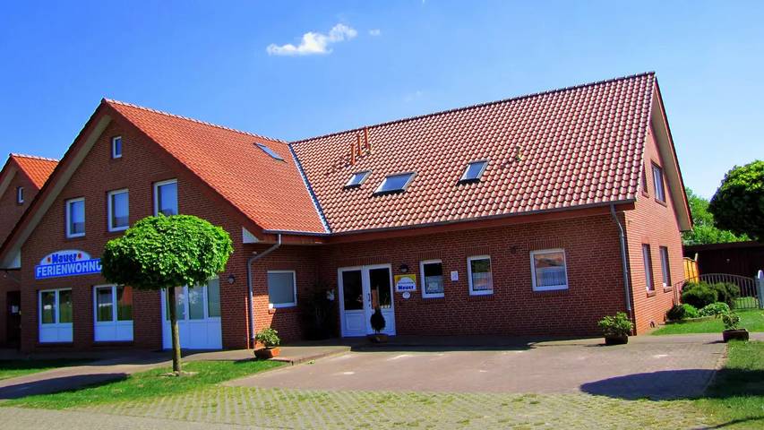 Ferienwohnung für 4 Personen, mit Garten und Terrasse, mit Haustier in Heede