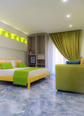 Chambre d’hôte pour 8 personnes, avec terrasse et vue à Ercolano