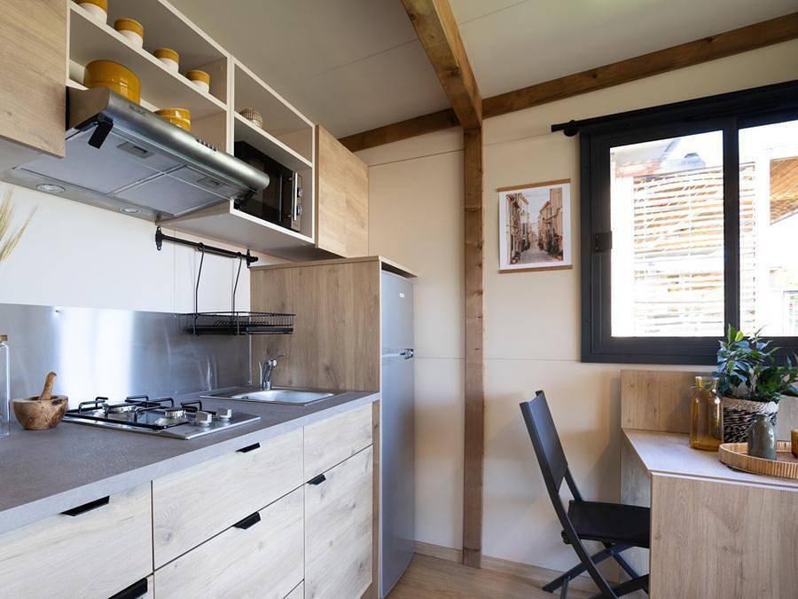 Camping La Forêt - Chalet 5 personas - Satori - 2 habitaciones in Lourdes (Altos Pirineos), Altos Pirineos