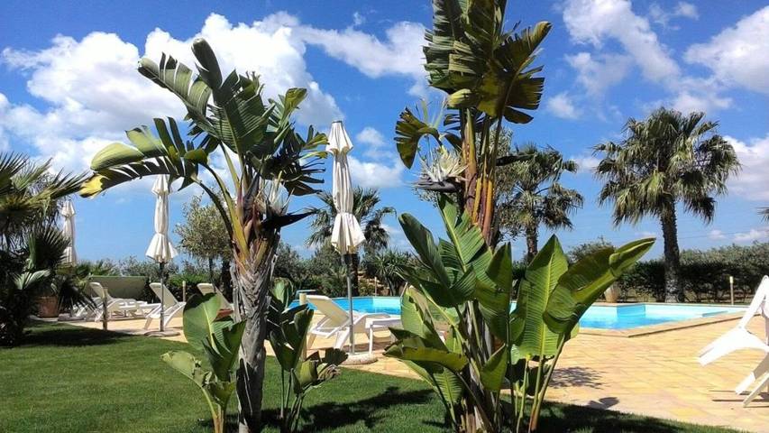 Maison de campagne pour 4 personnes, avec piscine ainsi que jardin et jacuzzi, animaux acceptés à Menfi - 3