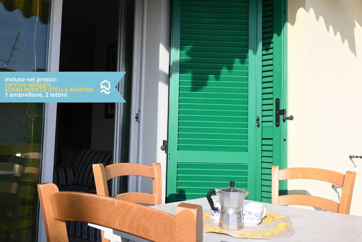 Ganze Wohnung, Ferienwohnung für 4 Personen mit Balkon/Terrasse in Numana, Riviera del Conero