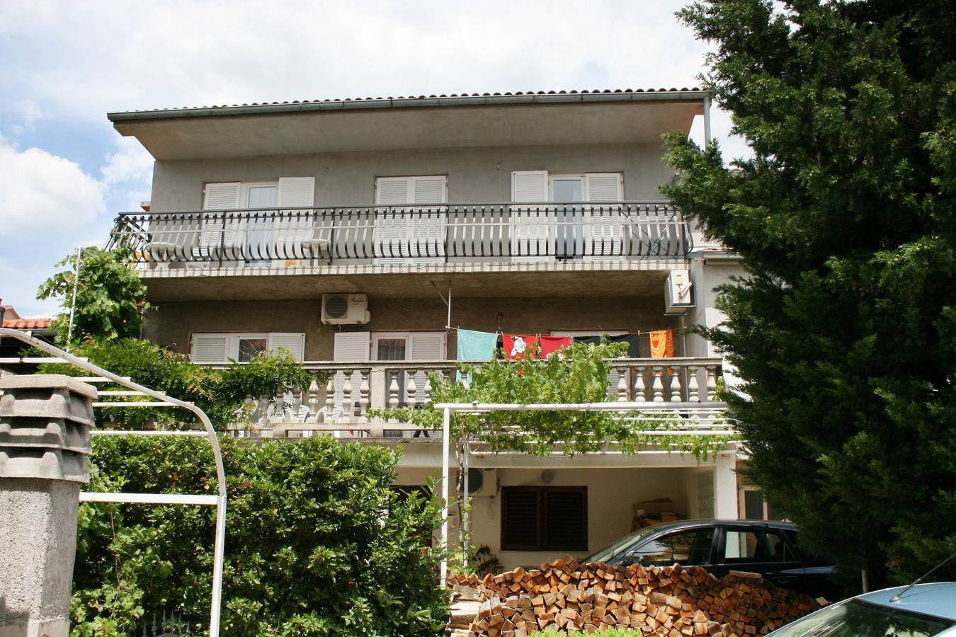 Cijeli apartman, Trosobni apartman s terasom i pogledom na more Novi Vinodolski A-5529-a in Novi Vinodolski, Primorsko-goranska županija
