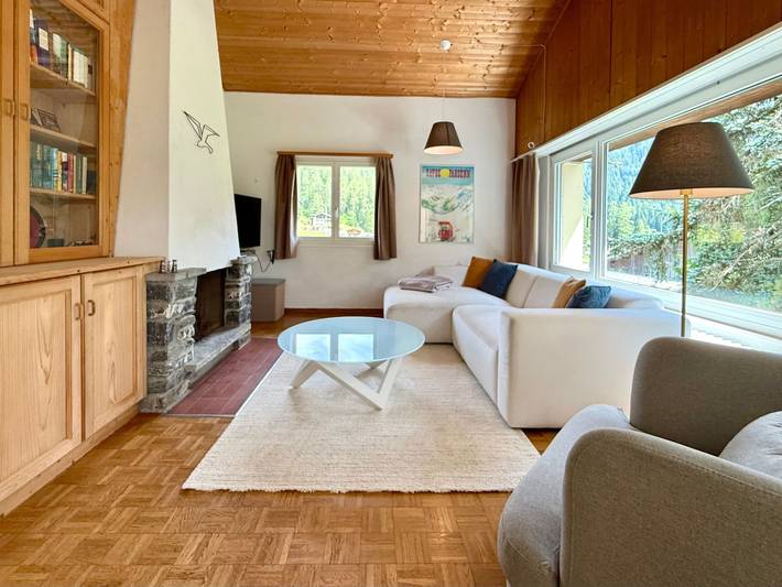 Vacation rental for 5 people, with Terrace and Yard in Davos