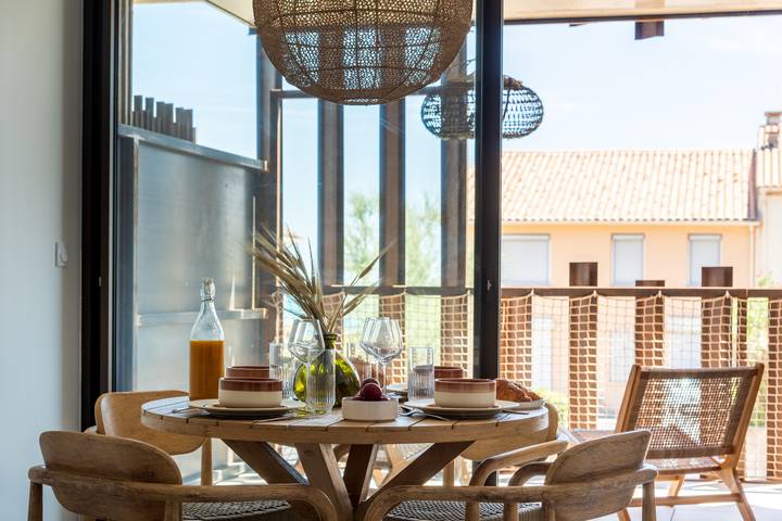 Gîte pour 2 personnes, avec terrasse dans Plage Du Petit Travers Carnon Plage - 2