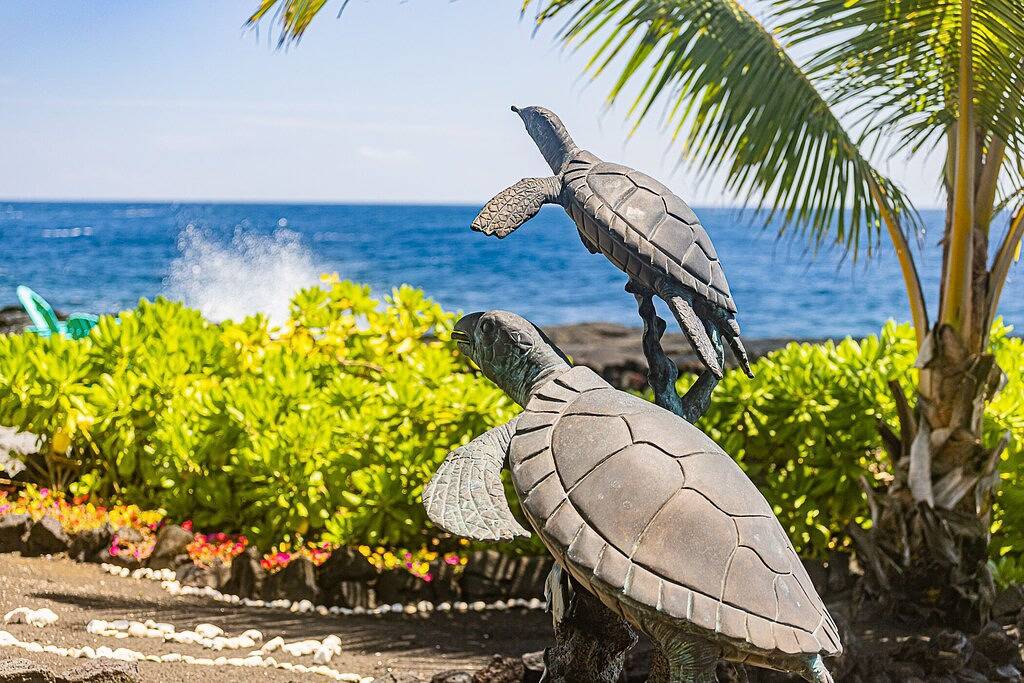 Absolute Oceanfront on Ancient Lava Cliffs! Whales, dolphins, turtles! in Hawaiian Paradise Park, East Puna